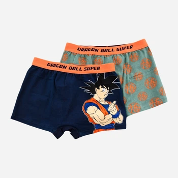 Набір дитячих трусів-боксерів 2 шт для хлопчика Disney Dragon Ball Super HY30040_SET2 134/140 см Наві/Сірий (3609088159517)