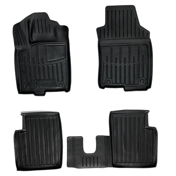Коврики в салон Lancia Ypsilon з 2011, 4шт, SOVA-PL, резиновые, черные