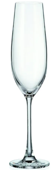 Набір келихів Bohemia Crystal Verona для шампанського 260 мл 6 шт (8595135530963)