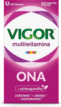 Харчова добавка Vigor Multivitamin Ona для жінок 90 таблеток (5904569252199)