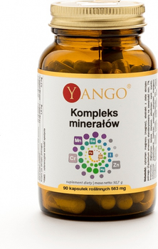 Дієтична добавка Yango Мінеральний комплекс 90 капсул (5904194064105)
