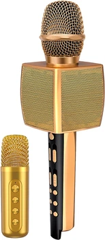 Беспроводной микрофон колонка для караоке Magic Karaoke YS-98 Gold
