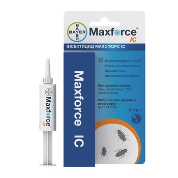 Гель от тараканов Максфорс ІС шприц Bayer 5 г