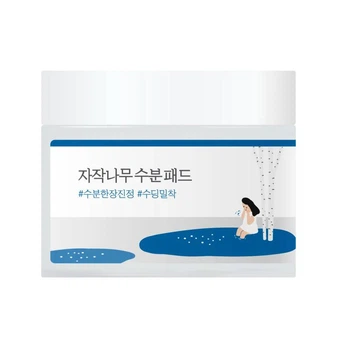 Педы для лица Birch Juice Moisturizing Pad 80 шт Round lab