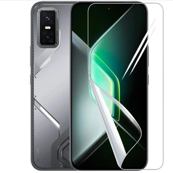 Противоударная гидрогелевая пленка Hydrogel Film для Infinix GT 30 Pro, Transparent