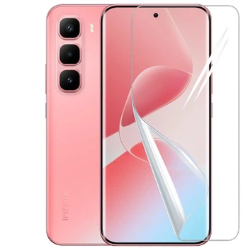 Противоударная гидрогелевая пленка Hydrogel Film для Infinix Hot 60 Pro+, Transparent