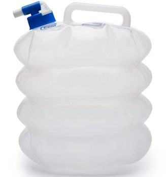 Канистра для воды Naturehike 5 л, LDPE4, прозрачная, складная, модель NH14S002-T