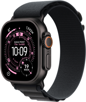 Smartwatch Apple Watch Ultra 3 GPS + Cellular 49mm Black Titanium Case with Black Alpine Loop M (APL_MF0V4)