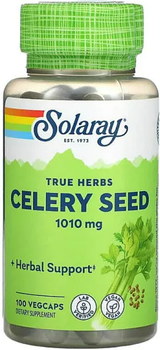 Селера протизапальний засіб Solaray Celery Seed 505 мг 100 капсул в упаковці (ARE-575826)