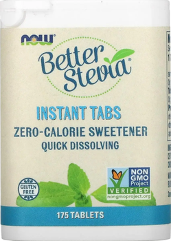 Стевія Now Foods Better Stevia 175 таблеток в упаковці (ARE-575654)