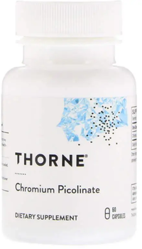 Хром пиколинат Thorne Chromium Picolinate 60 капсул в упаковці (ARE-575917)