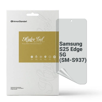 Защитная пленка для Samsung S25 Edge гидрогелевая конфиденциальная противоударная бронепленка Anti-spy на телефон ArmorStandart защита стекла антишпион пленка (ARM83269)