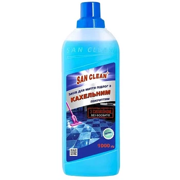 Засіб для миття підлоги "San Clean" (кахель,плитка) 1л