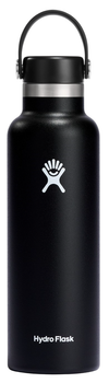 Butelka termiczna Hydro Flask Standard Flex Cap Czarna 621 ml (810497025680)