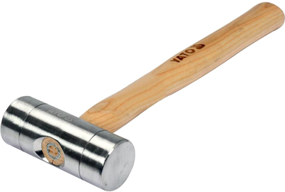 Młotek aluminiowy Yato YT-45281 Ø40 x 300 mm m= 300 g drewniana rączka (5906083062933)