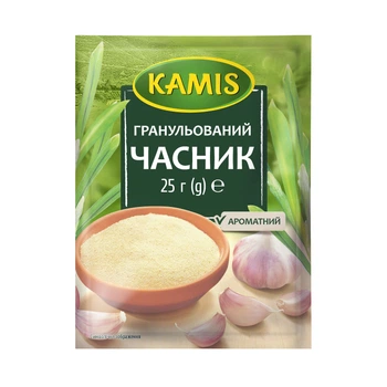 Часник гранульований 25г Kamis(5900084040112)