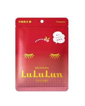 LULULUN Face Mask Okinawa Acerola увлажняющая маска с экстрактом ацеролы, 7 шт