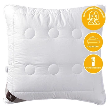 Подушка Air Dream Exclusive ТМ IDEIA 70*70 см білий
