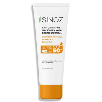 Крем для обличчя сонцезахисний SINOZ Anti Dark Spot проти темних плям SPF50+ 50 мл (307046)