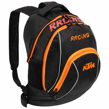 Моторюкзак з місцем під шолом KTM Racing 0304 розмір 32x47x14см Black-Orange