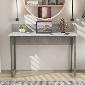 Стіл письмовий Скай Ferrum-decor 75x100x60 Сірий метал ДСП Бетон 16 мм (FRD-106653)
