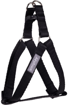 Регульовані шлейки Amiplay Popular Step-in XL Чорні (5907563315136)