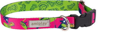 Регульований нашийник Amiplay Amik S PizzaDog (5907563309418)