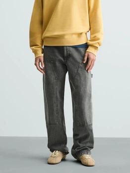 Джинсы мужские Zara 297987957 42 Серые (1159842915) – Брендовая