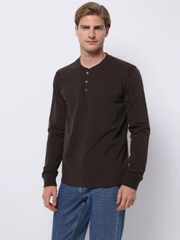 Лонгслів чоловічий Colin's CL1065875BRW M Brown (8684112892467)