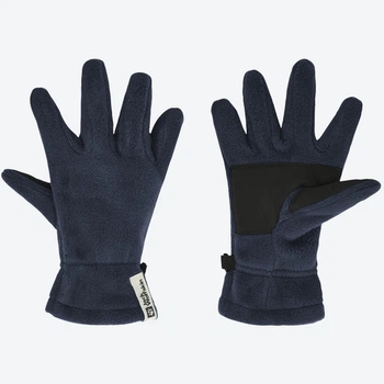 Дитячі зимові флісові рукавички для хлопчика Jack Wolfskin Fleece Glove K A65445_C0412 140 Сині (4064886544771)
