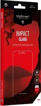 Szkło hartowane MyScreen IMPACT GLASS do Apple iPhone 15 Black (M7891IMPG PLUG)