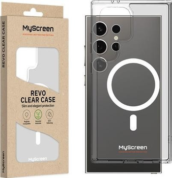 Etui MyScreen Revo Clear Case MagSafe do Samsung Galaxy S24+/S25+ (M8073 REVO CLEAR CASE)