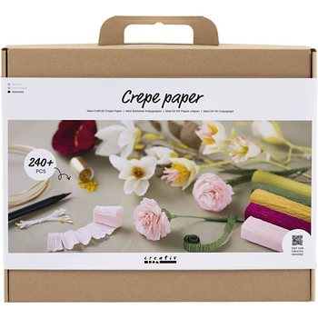 Zestaw do stworzenia bukietu Creativ Company Crepe Paper Flowers (5712854592109) (955555910389616) - Outlet