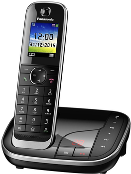 Телефон стаціонарний Panasonic KX-TGJ320 Black (955555908630203) - Уцінка