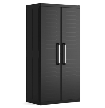 Багатофункціональна шафа пластикова Keter Armadio Detroit XL Alto 249802 чорна