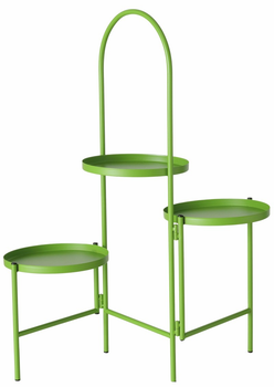 Kwietnik metalowy 3-poziomowy Boltze MARETA wys. 71 cm (4066076478156)