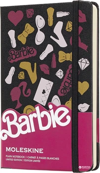 Записная книга Moleskine Barbie 9 х 14 см 192 страницы без линовки (8058341716762)