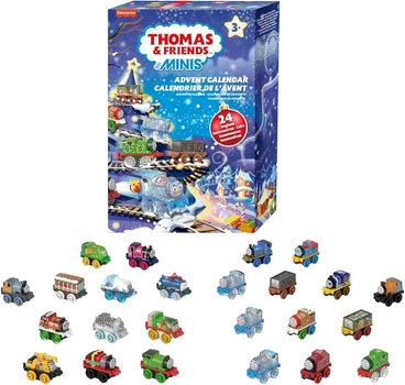 Адвент календарь Паровозик Томас и друзья Fisher-Price Thomas & Friends MINIS Advent Calendar (HWB49)