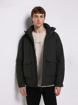 Куртка зимова коротка чоловіча Colin's CL1076761KHA S Khaki (8684112826653)
