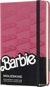 Записная книга Moleskine Barbie 9 х 14 см 192 страницы в линейку (8058341716755)