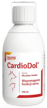 Syrop Dolfos CardioDol na serce dla psów i kotów 250 ml (5902232645446)