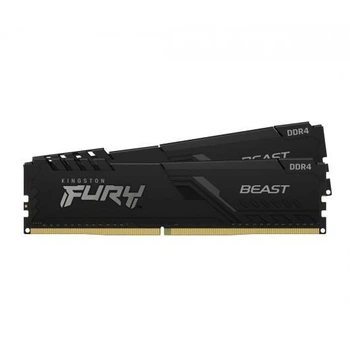 Память пк Kingston ddr4 16gb kit (8GBx2) 3200 fury Beast kf432c16bbk2/16wp