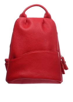 Сумка-рюкзак из натуральной кожи ARTiS Bags 655 9322 Красная
