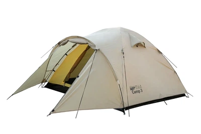 Палатка Tramp Lite Camp 3 UTLT-007, цвет: песочный (9400101068)