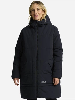 Куртка зимова довга жіноча Jack Wolfskin Northern Lite Coat W A65067-C0413 L Синя (4064886561402)