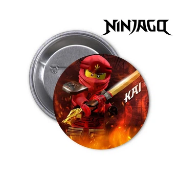 Значок Lego Ninjago Masters of Spinjitzu | Лего Ниндзяго Мастера Кружитцу #19 Kai | Кай