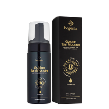 Мус-автозасмага для обличчя і тіла Bogenia Golden Tan Mousse, 150 мл (BG445)