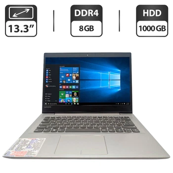 Ультрабук Б-класс Lenovo IdeaPad 320S / 13.3" (1366x768) TN / Intel Pentium 4415U (2 (4) ядер по 2.3 GHz) / 8 GB DDR4 / 1000 GB HDD / Intel HD Graphics 610 / WebCam б/у