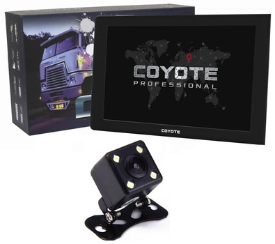 GPS навигатор видеорегистратор COYOTE 1090 DVR Maximus PRO 1GB/16GB 9 дюймов для грузовиков + Камера заднего вида с подсветкой