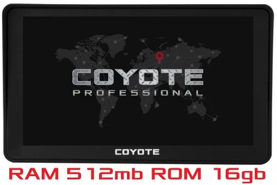 GPS навигатор COYOTE 790 Delivery Star PRO 512mb 16gb 7 дюймов с Картами для легкового и грузового транспорта TIR ADR